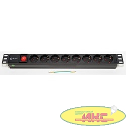 5bites PDU819A-07 Блок розеток  8S / AL / SWITCH / 1U / 19"