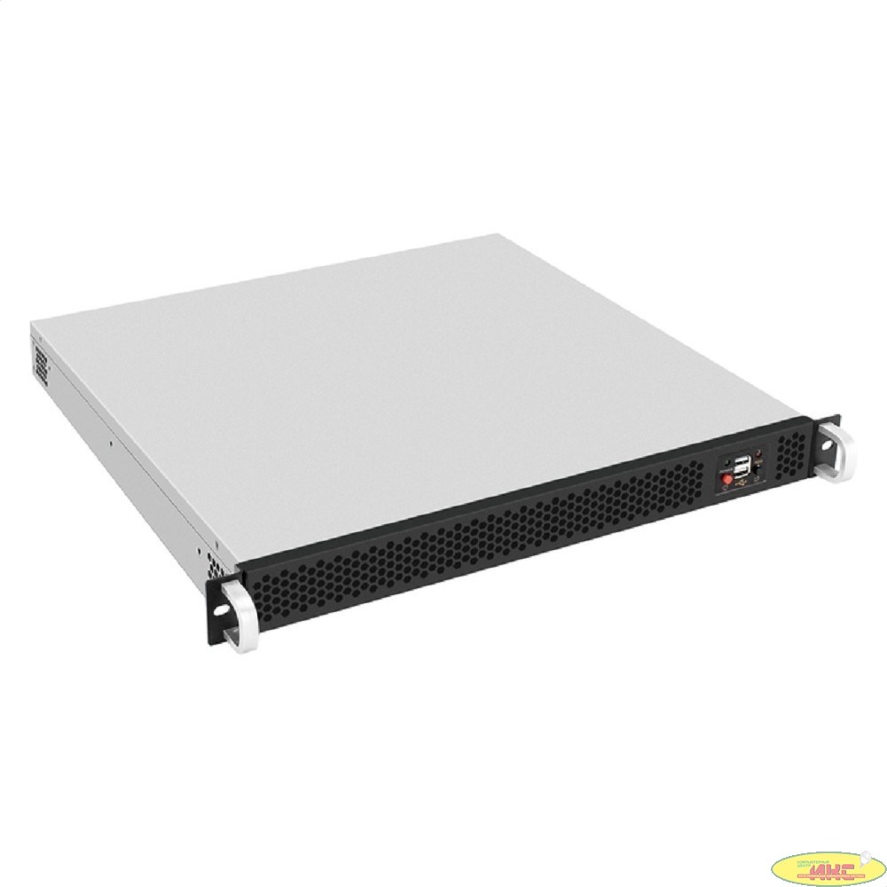 Exegate EX297127RUS Серверный корпус ExeGate Pro 1U430-02 <RM 19", высота 1U, глубина 430, БП 1U-300DS, USB>