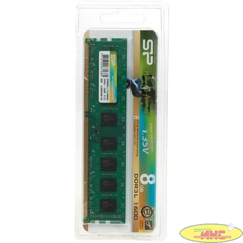 Память DDR3L 8Gb 1600MHz Silicon Power SP008GLLTU160N02 RTL PC3-12800 CL11 SO-DIMM 240-pin 1.35В Ret
