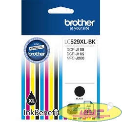 Brother LC529XLBK Картридж , Black{DCP-J100/J105/J200, Black, (2400стр.)}