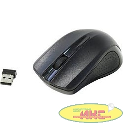 Oklick 485MW Black Мышь оптическая (1200dpi) беспроводная USB (3but) [997819]