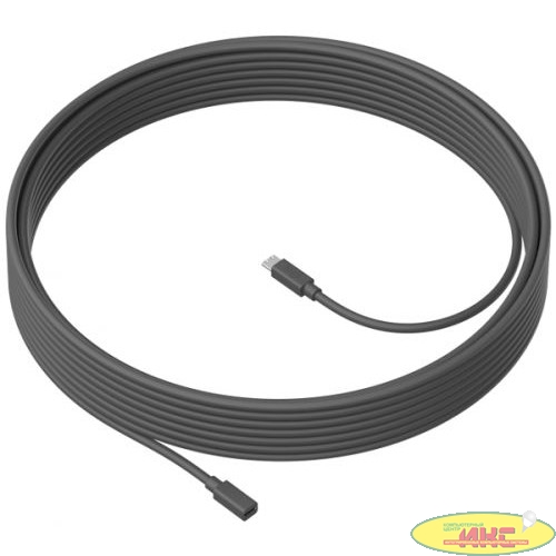 Logitech MeetUp 10m Mic Cable - GRAPHITE - WW - MEETUP 10M MIC CABLE 