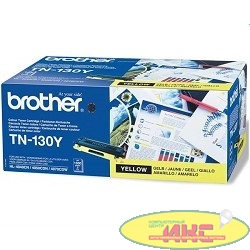 Brother TN-130Y Картридж Brother, Yellow {HL-4040CN/4050CDN/DCP-9040CN/MFC9440CN, (1500 стр.)}