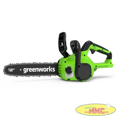Greenworks Цепная пила аккумуляторная GD24CS30, 24V, 30см, бесщеточная, без АКБ и ЗУ [2007007]