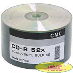 Диски CMC CD-R 80 52x Bulk/50