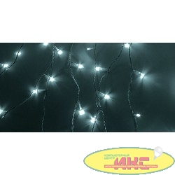 NEON-NIGHT (235-025) Гирлянда "Светодиодный Дождь"  {1,5х1м, свечение с динамикой, прозрачный провод, 220В, диоды БЕЛЫЕ}