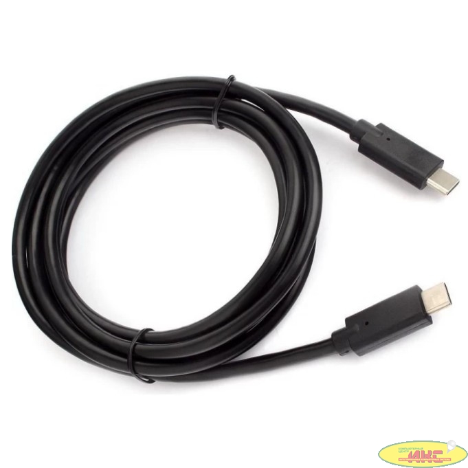 Exegate EX294781RUS Кабель для зарядки ExeGate EX-CCP-USBC-CMCM-1M (USB Type Cm/Cm, 3A, 60W, 1м)