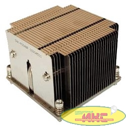 Supermicro SNK-P0048P 2U (2011, радиатор без вентилятора, Cu + Al + тепловые трубки)
