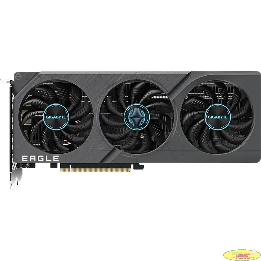 Видеокарта Gigabyte PCI-E 4.0 GV-N406TEAGLE OC-8GD NVIDIA GeForce RTX 4060TI 8192Mb 128 GDDR6 2550/18000 HDMIx2 DPx2 HDCP Ret