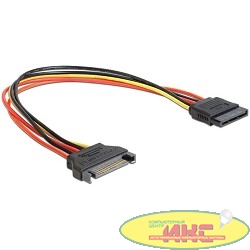 Cablexpert Удлинитель кабеля питания SATA 15pin(M)/15pin(F), 50см (CC-SATAMF-02)