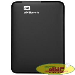 WD Portable HDD 1Tb Elements Portable WDBUZG0010BBK-WESN {USB3.0, 2.5", black} 