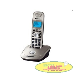 Panasonic KX-TG2511RUN (платиновый) {АОН, Caller ID,спикерфон на трубке,переход в Эко режим одним нажатием}