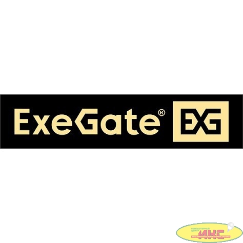 Exegate EX292858RUS Корпус Miditower ExeGate EVO-8225 (ATX, без БП, 2*USB+1*USB3.0, черный, 2 вент. с RGB подсветкой и полоса на передней панели, боковая панель - закаленное стекло)