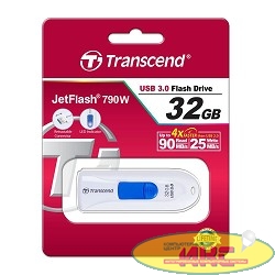 Transcend USB Drive 32Gb JetFlash 790 TS32GJF790W {USB 3.0}