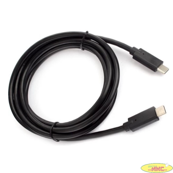 Exegate EX294780RUS Кабель для зарядки ExeGate EX-CCP-USBC-CMCM-0.3M (USB Type Cm/Cm, 3A, 60W, 0,3м)