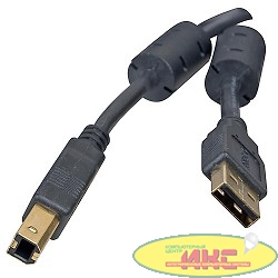 Defender USB04-06 PRO Кабель USB 2.0  для соед. 1.8м AM/BM , зол.конт, 2фер.фил.  [87430]