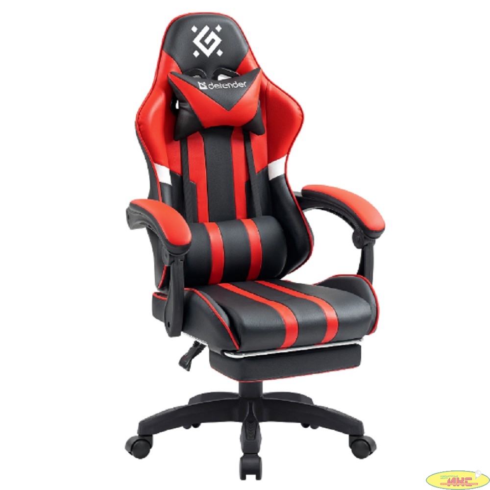Игровое кресло Colran Чер/Красн,класс 4,PU,подножка DEFENDER