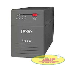 SVEN Источник бесперебойного питания Pro 650 (LCD, USB) SV-013844
