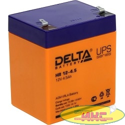 Delta HR12-4.5 (4.5 А\ч, 12В) свинцово- кислотный аккумулятор  