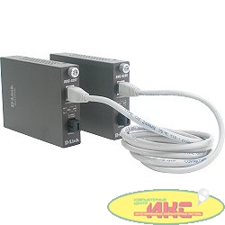 D-Link DMC-920T/B7A/B9A/B10A Медиаконвертер 10/100 UTP в 100мб SM Single Fiber (20km, SC)