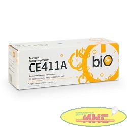 Bion CE411A Картридж для HP CLJ Pro 300 Color M351 /Pro 400 Color M451 Cyan, 2 600 стр.   [Бион]
