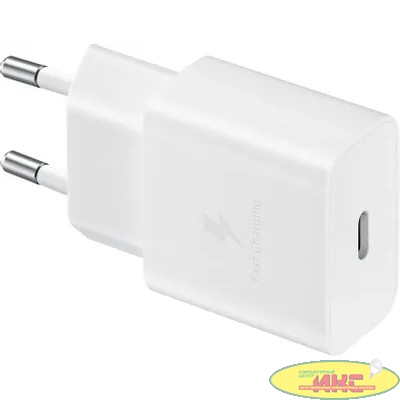 Сетевое зарядное устройство Samsung Adapter 15W Type C White (EP-T1510NWEGEU)