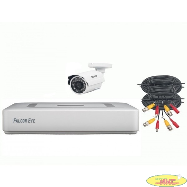 Falcon Eye FE-104MHD KIT START  Комплект видеонаблюдения 4 канальный + 1 камера	