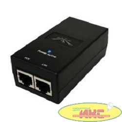 UBIQUITI POE-24-12W(EU) блок питания с PoE, 220 VAC -> 24VDC, 0,5A