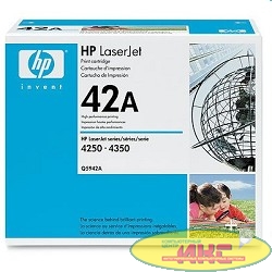 HP Q5942A Картридж ,Black{LJ 4250/4350, Black, (10 000 стр.)}