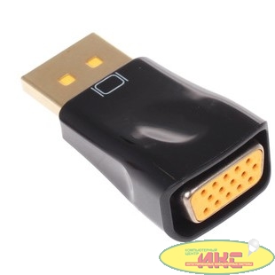 Cablexpert Переходник DisplayPort - VGA , 20M/15F, пакет (A-DPM-VGAF-01)