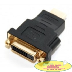 5bites DH1807G Переходник DVI (24+1) F / HDMI M, зол.разъемы