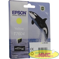 EPSON C13T76044010 SC-P600 Yellow (cons ink)