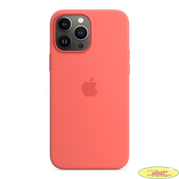 iPhone 13 Pro Max Silicone Case with MagSafe – Pink Pomelo