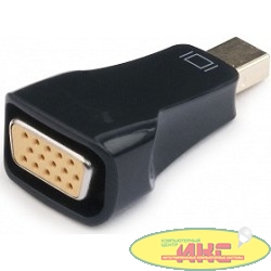 Cablexpert Переходник miniDisplayPort - VGA A-mDPM-VGAF-01, 20M/15F, черный, пакет