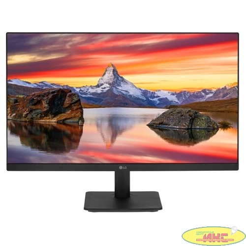 LCD LG 23.8" 24MP400-B черный {IPS 1920x1080 75Hz 1ms 1000:1 178/178 250cd 8bit(6bit+FRC) 16:9 D-Sub 2xHDMI1.4 FreeSync AudioOut VESA}