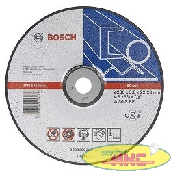 Bosch 2608600316 ОТРЕЗНОЙ КРУГ МЕТАЛЛ 180Х3 ММ ВОГН