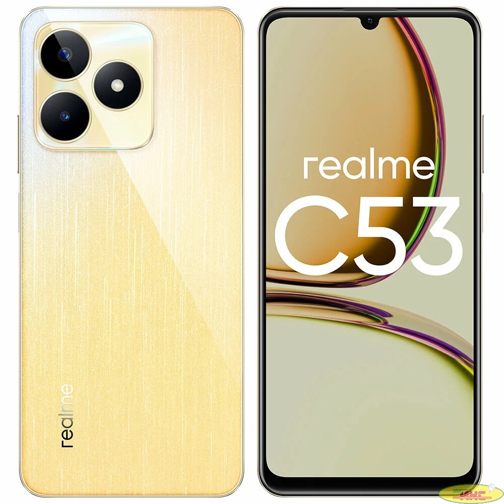 Смартфон REALME C53 6/128Gb,  золотой