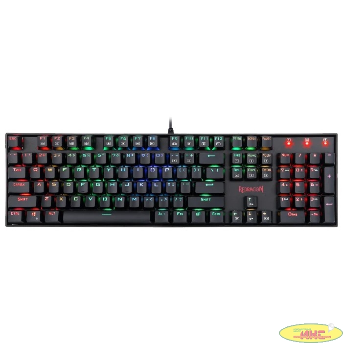 Redragon  Mitra RU [75015] {Механическая клавиатура, RGB, Full Anti-Ghosting}