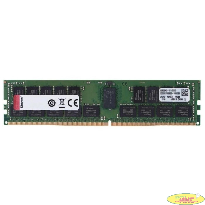 Память DDR4 Kingston KSM32RD4/32HDR 32Gb DIMM ECC Reg PC4-25600 CL22 3200MHz