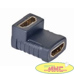 Gembird Переходник HDMI-HDMI  19F/19F, угловой, золотые разъемы, пакет [A-HDMI-FFL]