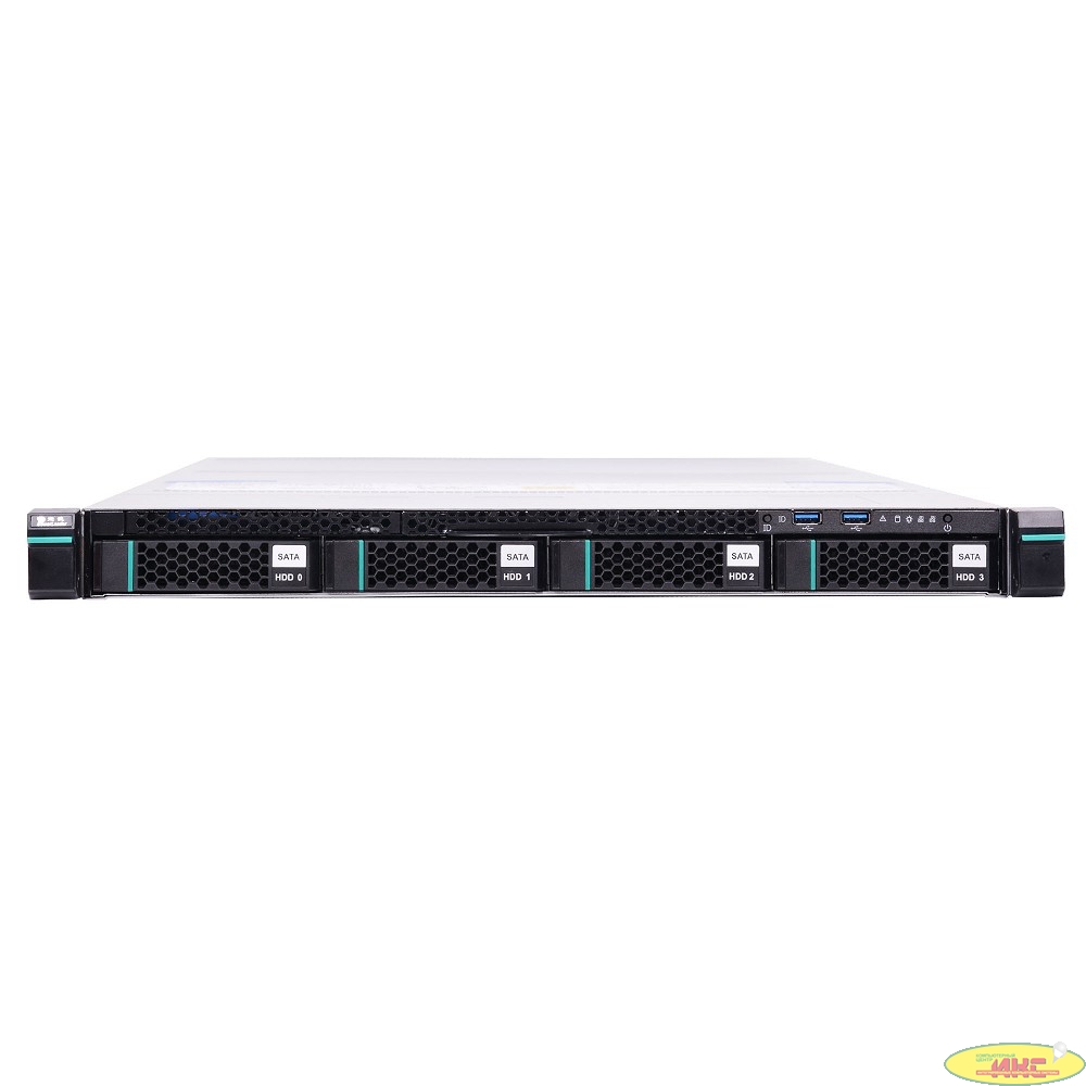 Hiper 1204R2 Server Chassis HIPER 1204R2 1U/2x LGA3647/16x DDR4 /4x3.5 SAS/SATA/1x IPMI/1x PCIE x16/1x PCIE x8/1x OCP 3.0 x16/1GbE DP RJ45/rails/2x 800W