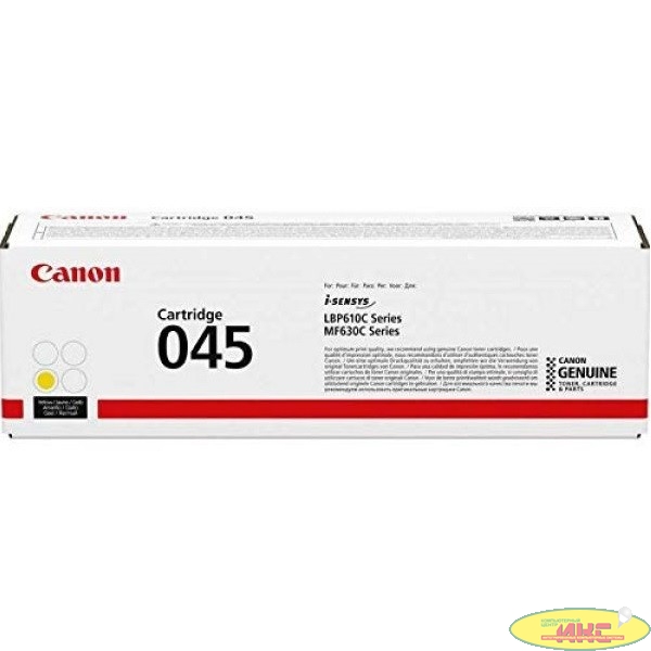 Canon Cartridge 054 Y 3021C002  Тонер-картридж для Canon MF645Cx/MF643Cdw/MF641Cw, LBP621/623 (1 200 стр.) жёлтый