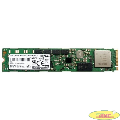 Samsung SSD 1920GB PM983 M.2 PCIe 3.0 x4 TLC R/W 3000/1400 MB/s R/W 480K/42K IOPs DWPD1.3, 22110