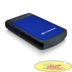 Transcend Portable HDD 1Tb StoreJet TS1TSJ25H3B {USB 3.0, 2.5", blue}