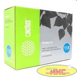CACTUS Q6511X Картридж Cactus CS-Q6511X для принтеров HP LaserJet 2410/2420/2420DN/2430 12000 стр.