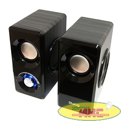 Dialog AST-25UP Black {2*3W RMS, активные} 