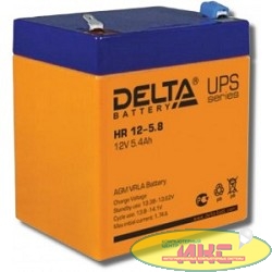 Delta HR 12-5.8 (5.8 А\ч, 12В) свинцово- кислотный аккумулятор  