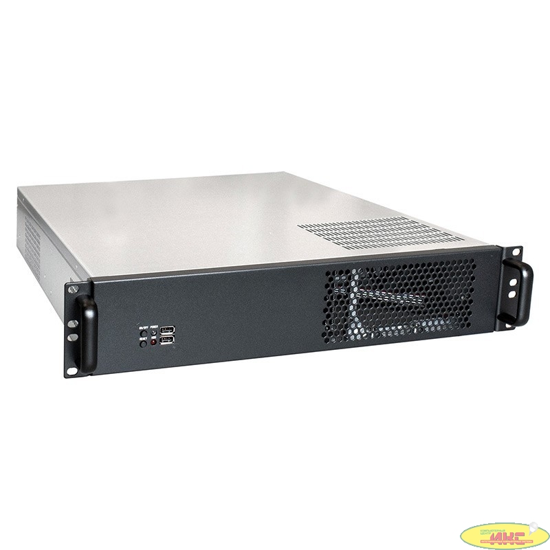 Exegate EX284973RUS Серверный корпус ExeGate Pro 2U550-08 <RM 19", высота 2U, глубина 550, БП 500ADS, 2*USB>