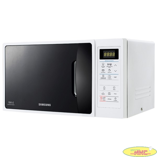 Микроволновая печь SAMSUNG ME83ARW/BW white (Объем 23л, мощность 800 Вт) (ME83ARW/BW)