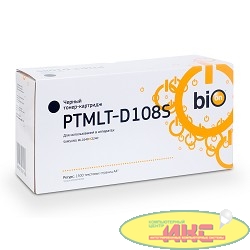Bion MLT-D108S / PTMLT-D108S Картридж  для Samsung ML-1640/ 1641/ 2240/ 2241, черный, 1500 стр.  [Бион]
